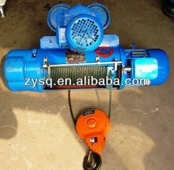 CD type electric wire rope hoist