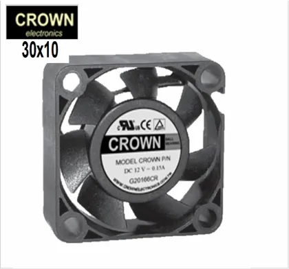 CROWN 12v 3010 Axial Flow DC Fan