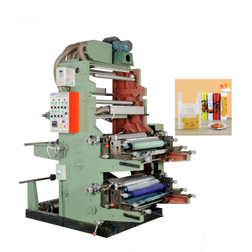 Pressa di stampa flessografica e macchina per pellicole per sacchetti di plastica dexinda multicolore