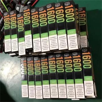 Customs puff XXL disposable vape pen 1600 puff