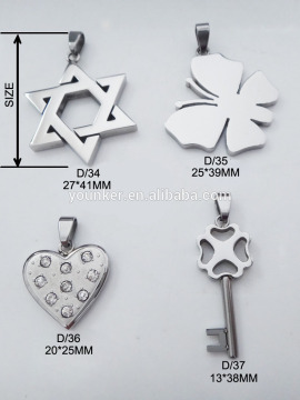 Stainless Steel Charm Pendant
