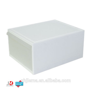 Plastic Women's Shoe Storage Box Drawer Case Shoe Boxes Storage Organizer Stackable Box