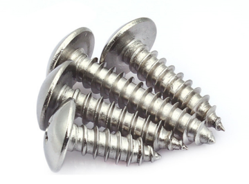 Carbon steel galvanized pan head self tapping screw