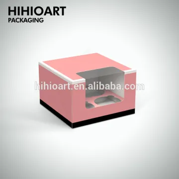 2016 new design 4 grains paper cupcake boxes