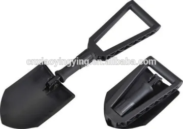 High carbon steel shovel/pick,Ideal for shoveling snow,mud,sand and when travelling&camping,multfunction folding shovel