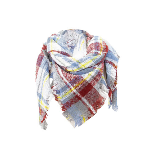 Scarves Wrap Scarf Fashion Women Men Unisex Warm Long Shawl Wraps Large Scarves Knit Cashmere Tassel Plaid Winter Scarves