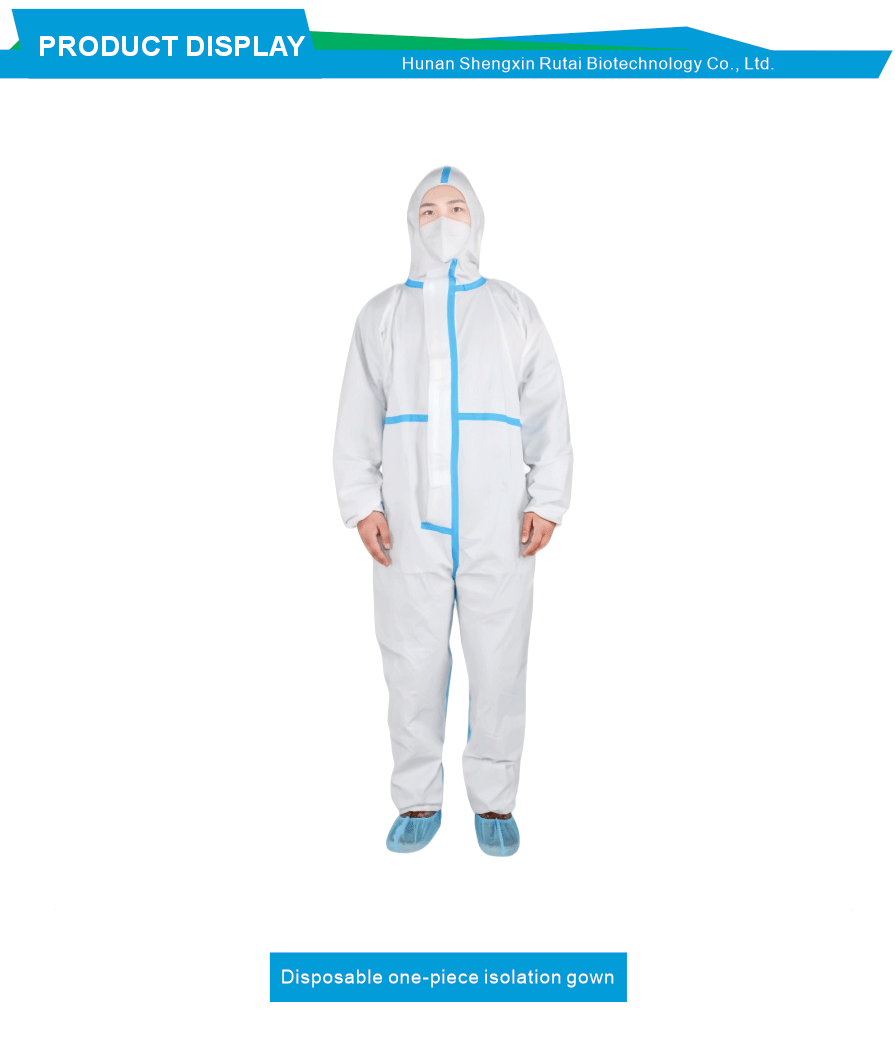 Fluid Resistant Disposable Protective Suit