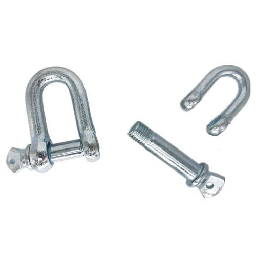 High Tensile D Shackle Anchor Shackle 10kN High Tensile D Shackle Supplier