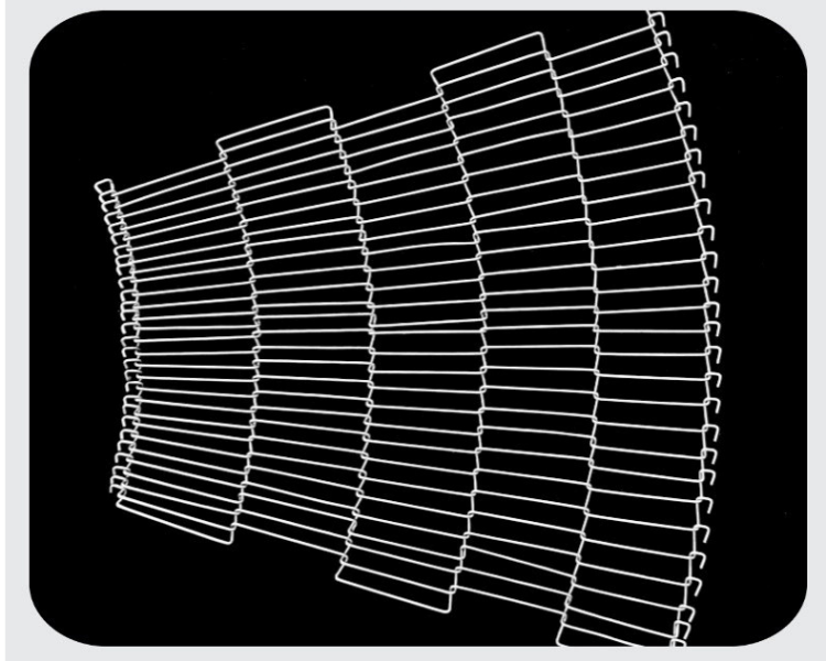 Chocolate enrober wire belt