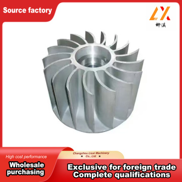 Turbine moulée centrifuge fermée en acier inoxydable