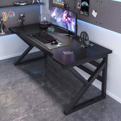 Modern Simple Esports Room Carbon Steel Computer Game Table
