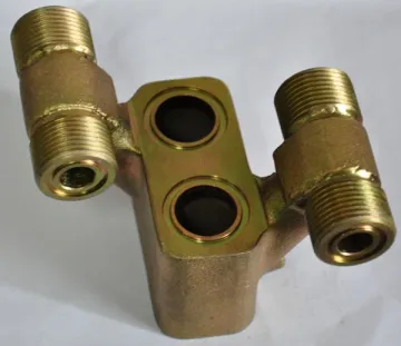 Brass Hydraulic Valves CNC Machined Part Casting Part