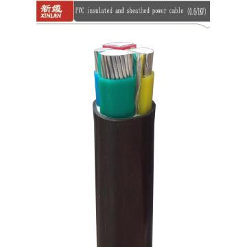 Aluminum conductor PVC insulated and sheathed power cable (0.6/1KV)