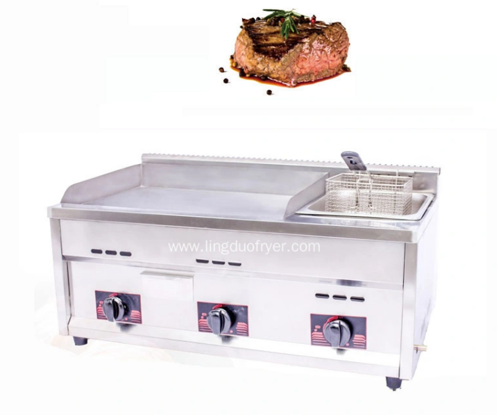 The Versatile PL728 2 IN 1 Griddle + Fryer: A Game Changer in Commercial Catering