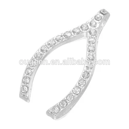 30*15mm Unique Creed Rope Chain Blade Silver Plated Necklace Pendant