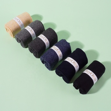 Super morbido 98% in cotone a maglia ecologica di colore solido ecologico divertente 100% da donna Calzino di cotone di alta qualità