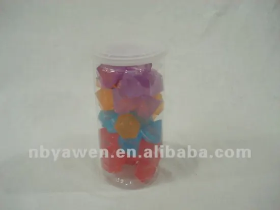 40pcs plastic diamond shape ice cube set