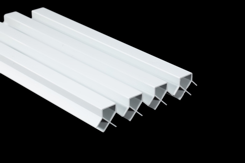 hard integrated plastic strip for door