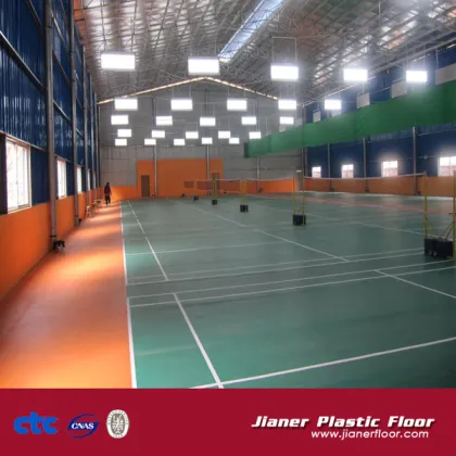 PVC sport flooring for International badminton special floor