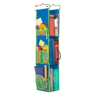 Adjustable Ladder Locker Organizer with 3 Shelves