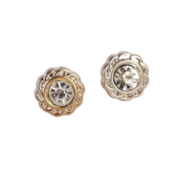 UV Plated Plastic Resin ABS Shank Button for Shirts and Jeans - Pearl Button BA60154