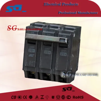 6-100amp 240/415V 10KA SGTQL GE Miniature Circuit Breaker electrical breaker GE MCB