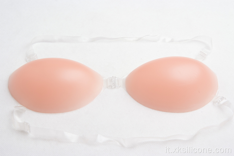 Reggiseno seno invisibile sexy senza spalline in silicone