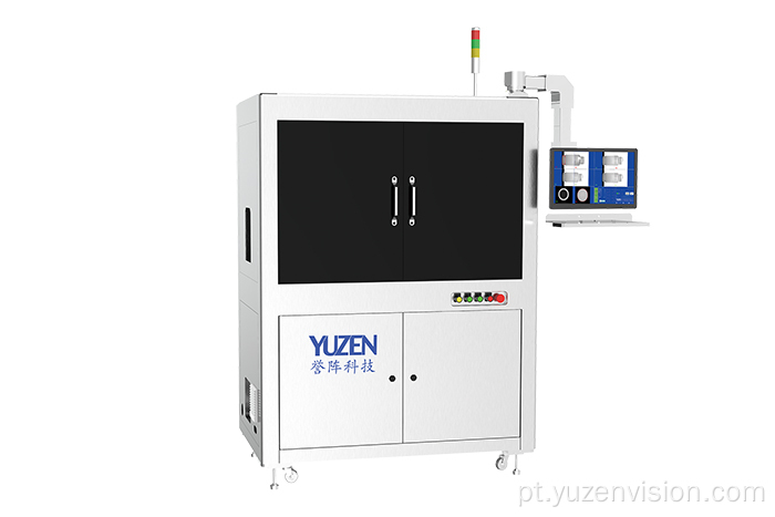 Sistema de controle de qualidade da visão de máquina para produtos plásticos