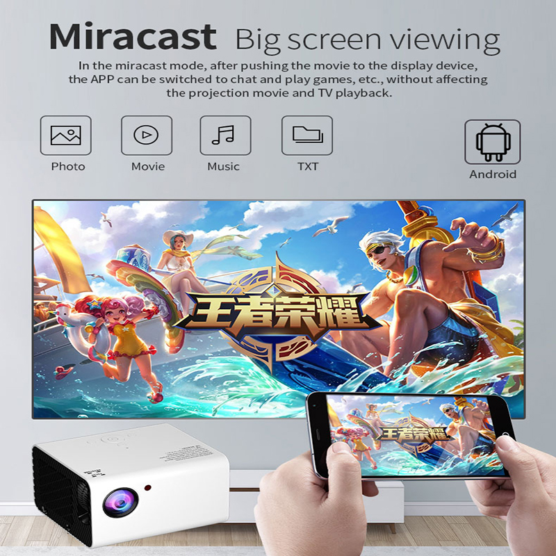 smart portable movie projector