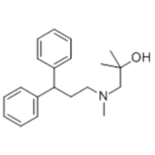2, N-Dimetil-N- (3,3-difenilpropil) -1-amino-2-propanol CAS 100442-33-9