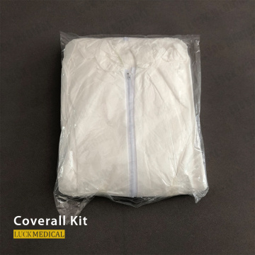 Coverall Perlindungan Pakaian Perubatan