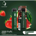 Gunnpod descartável 2000 Puffs Vape-5% NIC