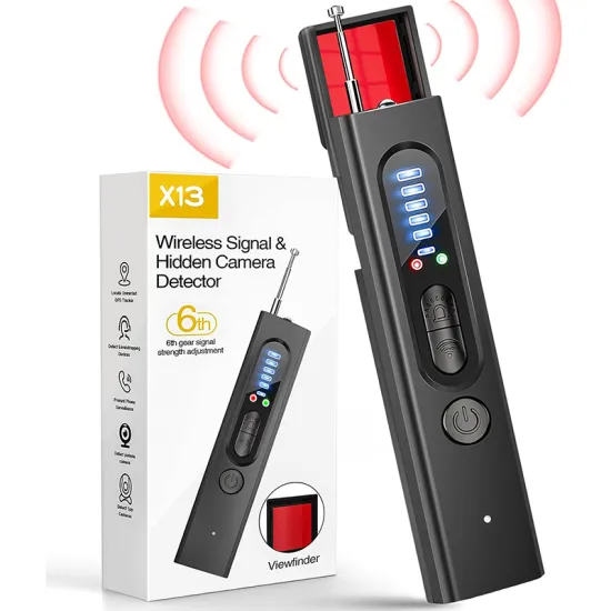 Mini Signal Detector: Anti-Spy Device for Tracking GPS, Listening Devices, and Cameras