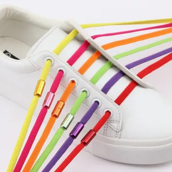 Aluminum Lock Shoelaces - No-Tie Metal Laces for Any Shoe (Unisex)