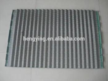 Hook strip flat shale shaker screen FLC 2000 697*1053mm PWP