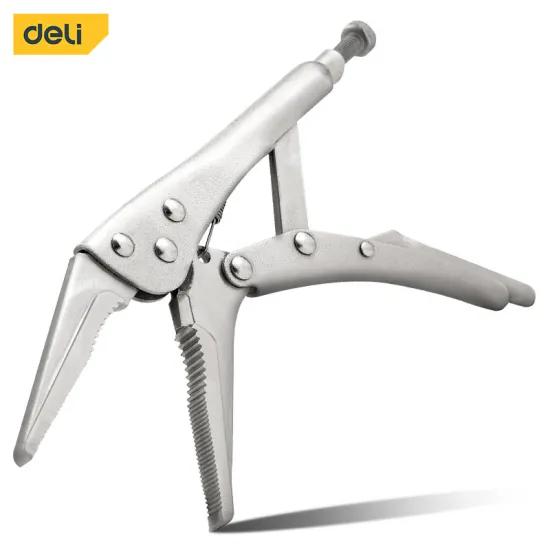 Deli DL20015B tools professional round jaw lock-grips 9 inch locking plier