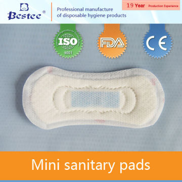 mini sanitary pads manufacturer 180mm