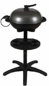 2014 Popular Electric Stand BBQ Grill with CE GS LFGB