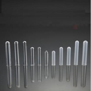 Tubos de prueba de plástico de fondo cilíndrico 3 ml