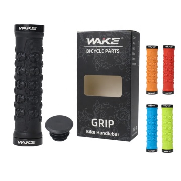Double Lock-On Handlebar Cover Grip Bicycle Locking Grips Non-Slip for MTB Bike