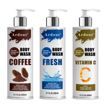 Wholesale Organic Skin Care Body Wash & Shower Gel