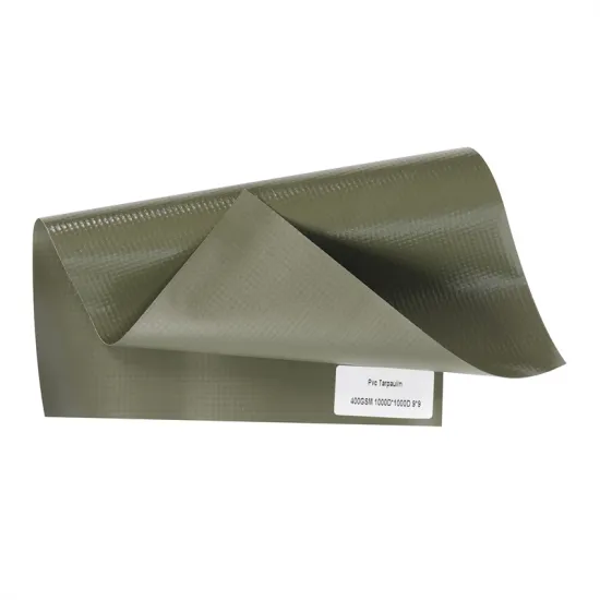 450G High Density UV Treated Waterproof PVC Laminated Tarpaulin Tent Fabric Roll