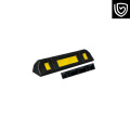Rubber and plastic positioner parking parking stop