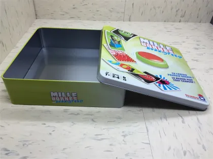 Custom metal tin can