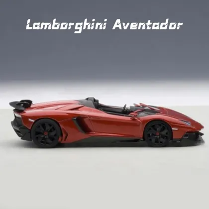 Autoart 1:43 Scale Diecast Model Car: Aventador Convertible Alloy Sports Car