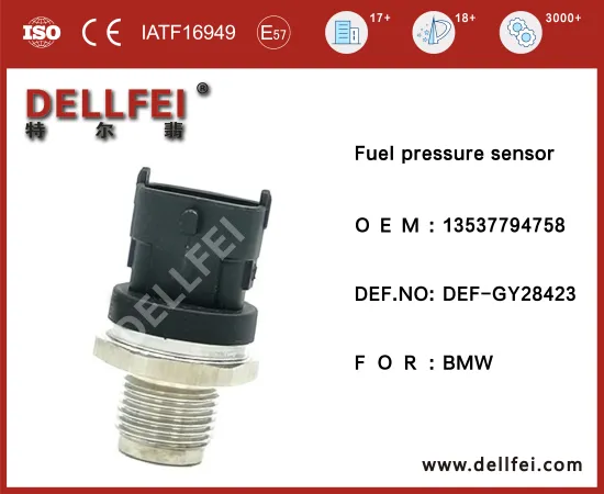 New Common Rail High Pressure Sensor 13537794758 for BMW