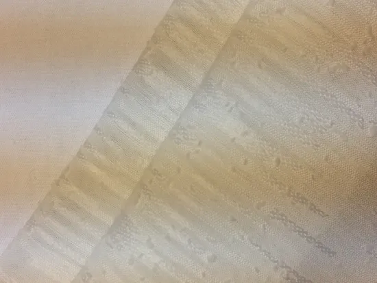 Polyester Jacquard Stripe Solid Fabric