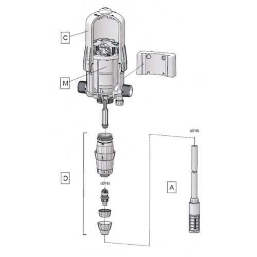 Injetor Dosatron para Bomba Proporcional Automática