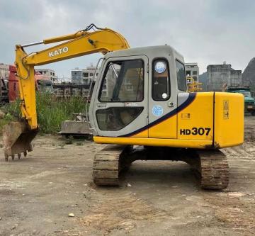 HD307 Retro Original 7 Tons Used Mini Excavator for Sale - Second Hand Construction Machinery