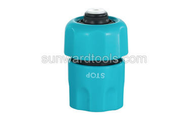 3/4" Plastic Hose Connector with auto stop
